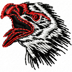 Eagle And Falcon Embroidery Design 4 Eagle And Falcon Embroidery Design 4